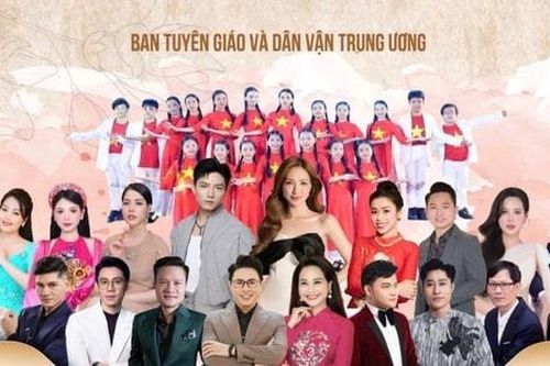Chương trình nghệ thuật 'Người là Hồ Chí Minh' diễn ra tại Quảng trường Ba Đình lịch sử
