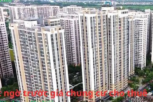 Bất ngờ trước giá chung cư cho thuê tại Gia Lâm, Hà Nội