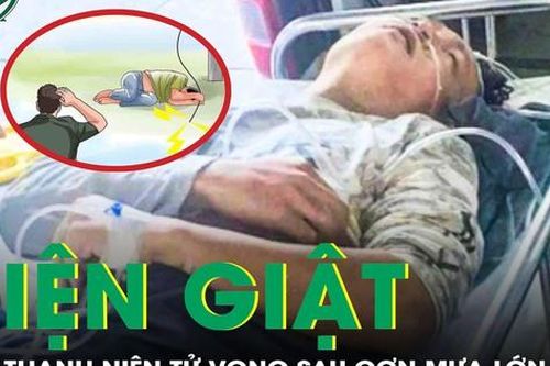 Xót xa nam thanh niên tử vong sau cơn mưa vì bị điện giật