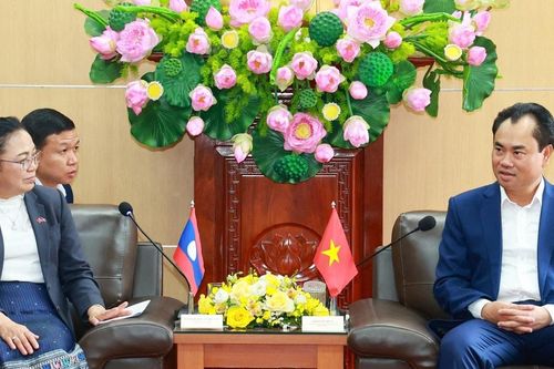Thái Nguyên sẵn sàng hỗ trợ và hợp tác với Lào trong các lĩnh vực