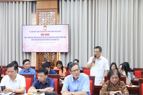 MTTQ TP Hà Nội góp ý Dự thảo sửa đổi, bổ sung Hiến pháp: cụ thể hóa, bổ sung quyền của Mặt trận