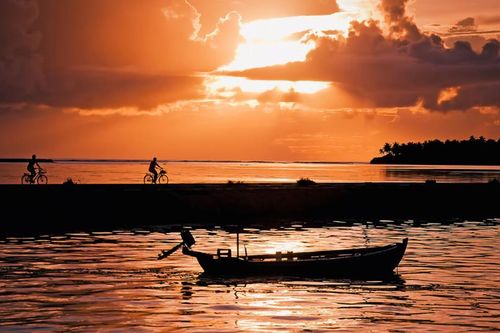 Những bãi biển ngắm hoàng hôn nắng vàng đẹp nhất châu Á