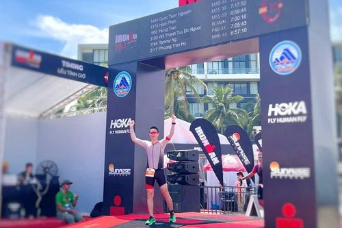Giám đốc trẻ với hành trình chinh phục Ironman