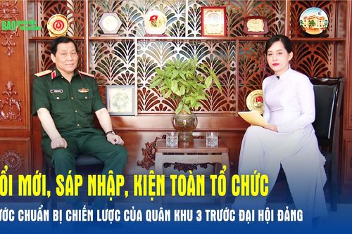 Đổi mới, sáp nhập, kiện toàn tổ chức – Bước chuẩn bị chiến lược của Quân khu 3 trước Đại hội Đảng