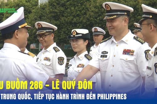 Tàu buồm 286 - Lê Quý Đôn rời Trung Quốc, tiếp tục hành trình đến Philippines