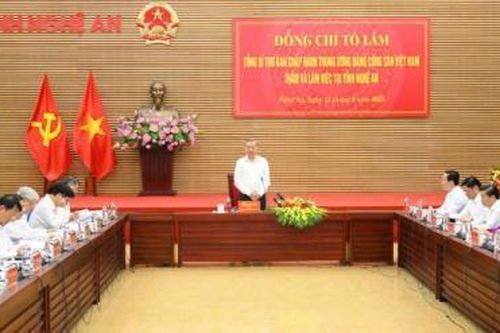 Nghệ An cần phát triển dựa trên 4 trụ cột kinh tế chiến lược