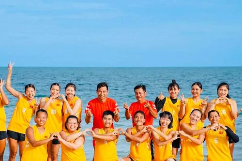 Đội bóng ném bãi biển nữ Việt Nam giành HCV giải vô địch châu Á