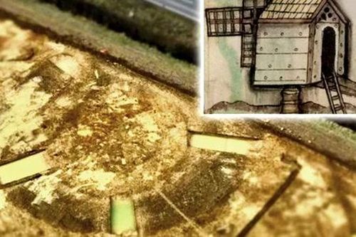 Tàn tích cối xay gió thời trung cổ hé lộ kỹ thuật đỉnh cao