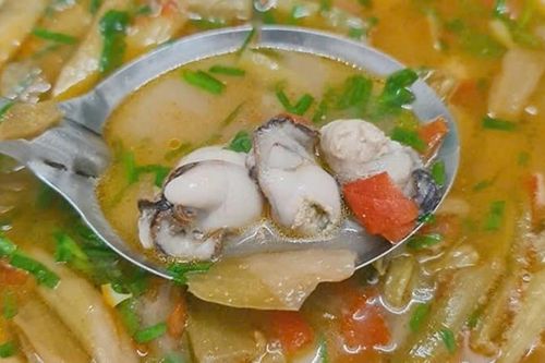 Canh hàu nấu gừng món ăn giúp tăng cường sinh lý nam giới