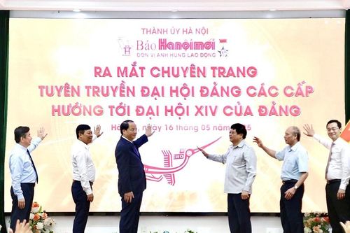 Báo Hànôịmới ra mắt chuyên trang đặc biệt tuyên truyền về Đại hội Đảng các cấp
