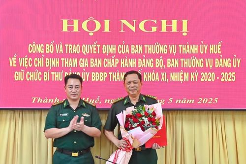Đại tá Cà Văn Lập giữ chức Bí thư Đảng ủy Bộ đội Biên phòng thành phố Huế