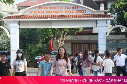 Gần 1.100 học sinh thi vào Trường THCS Lê Văn Thiêm