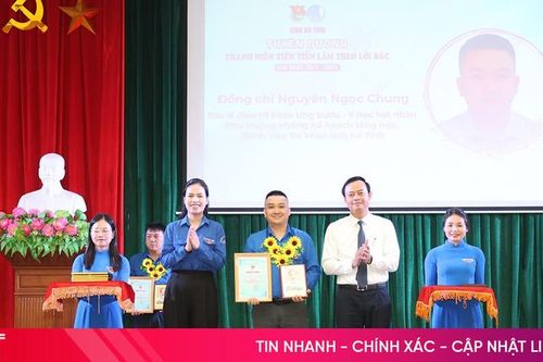 Tỉnh đoàn Hà Tĩnh tuyên dương 15 thanh niên tiên tiến làm theo lời Bác