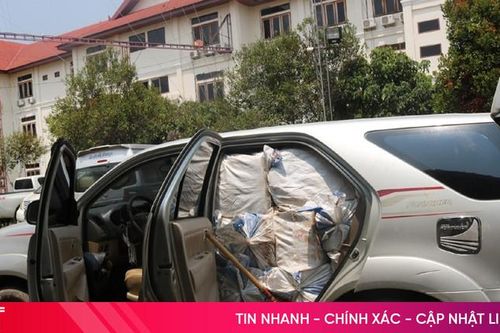 Lào thu giữ 10 triệu viên ma túy trên xe ô tô mang 2 biển số
