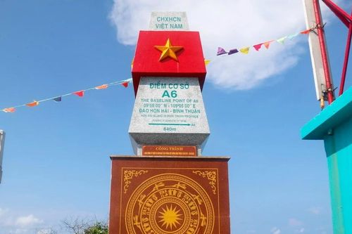 Bình Thuận: Khánh thành công trình tôn tạo, nâng cấp điểm cơ sở A6 tại Hòn Hải