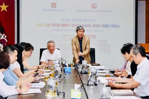 TP Hồ Chí Minh: Phát động cuộc thi vẽ tranh 'Di sản văn hóa Việt Nam qua hội họa'