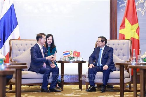 Thủ tướng Phạm Minh Chính tiếp lãnh đạo 7 tập đoàn hàng đầu của Thái Lan