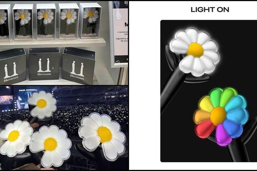 Gậy phát sáng hoa cúc G-Dragon bị thổi giá, người mua cẩn trọng hàng giả