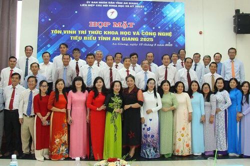 Tôn vinh trí thức khoa học và công nghệ tiêu biểu tỉnh An Giang năm 2025
