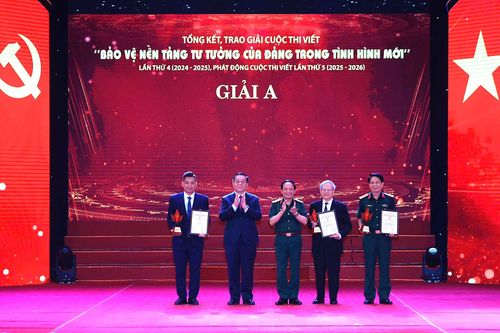 Báo Điện Biên Phủ đoạt giải A Cuộc thi viết 'Bảo vệ nền tảng tư tưởng của Đảng trong tình hình mới'