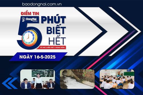 Điểm tin '5 phút biết hết' sáng 16-5: Chuẩn y Chủ tịch HĐND tỉnh Thái Bảo giữ chức Phó bí thư Tỉnh ủy