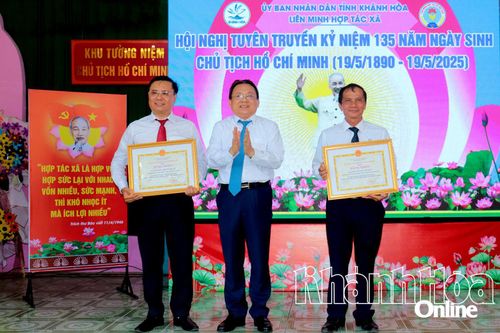 Liên minh Hợp tác xã tỉnh Khánh Hòa tổ chức hội nghị tuyên truyền kỷ niệm 135 năm Ngày sinh Chủ tịch Hồ Chí Minh
