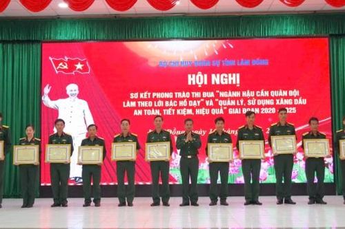 Ngành Hậu cần quân đội làm theo lời Bác Hồ dạy, thực hiện hiệu quả các nhiệm vụ đề ra