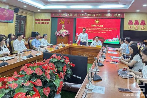 Ban Tuyên giáo và Dân vận Tỉnh ủy Thái Nguyên, Bắc Kạn triển khai nội dung hợp nhất