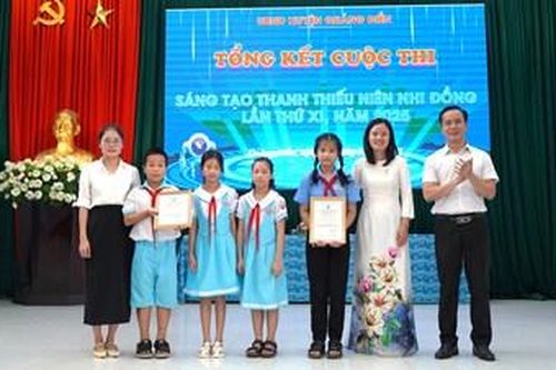 Trường THPT Nguyễn Chí Thanh đoạt giải Nhất cuộc thi sáng tạo huyện Quảng Điền