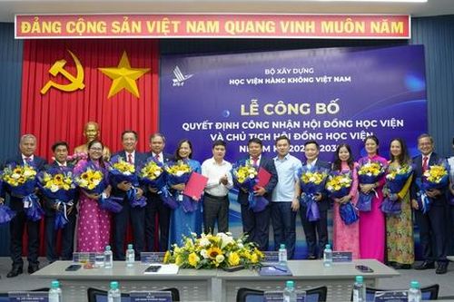 Ra mắt Hội đồng Học viện Hàng không Việt Nam, nhiệm kỳ 2025-2030