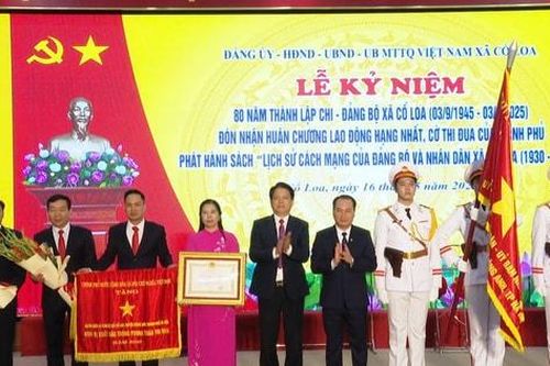 Kỷ niệm 80 năm thành lập Chi - Đảng bộ Cổ Loa (huyện Đông Anh)