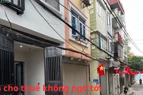 Giá cho thuê không ngờ tới của nhiều căn nhà riêng trong ngõ tại Gia Lâm, Hà Nội