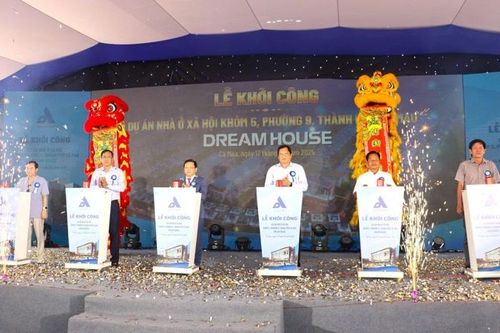 Cà Mau khởi công dự án nhà ở xã hội 945 căn