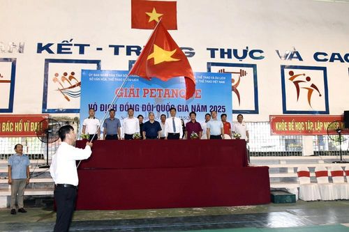 Khai mạc giải Bi sắt vô địch đồng đội toàn quốc năm 2025