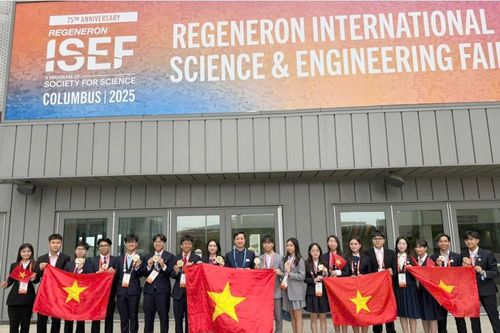 Học sinh Việt Nam đạt thành tích cao nhất từ trước đến nay tại Regeneron ISEF 2025