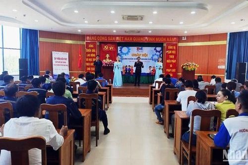 Sôi động Ngày hội Thanh niên công nhân năm 2025 tại Bình Định