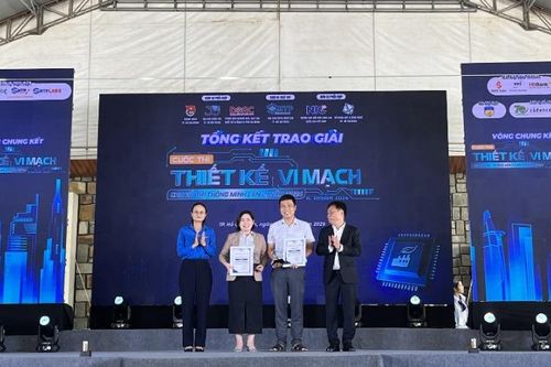 Trao giải Cuộc thi Thiết kế vi mạch cho đô thị thông minh