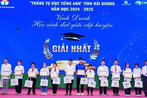 Hải Dương khen thưởng 151 tập thể, cá nhân tiêu biểu trong Tháng tự học tiếng Anh