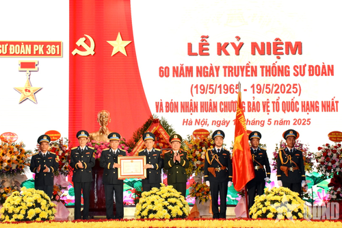 Sư đoàn 361 kỷ niệm 60 năm Ngày truyền thống và đón nhận Huân chương Bảo vệ Tổ quốc hạng Nhất