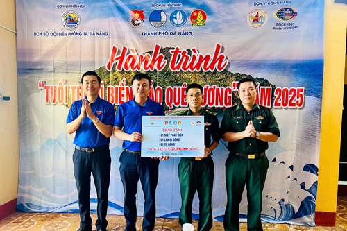 Đà Nẵng: Hành trình 'Tuổi trẻ vì biển, đảo quê hương' năm 2025
