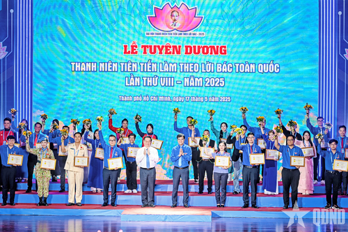 Tuyên dương điển hình thanh niên tiên tiến làm theo lời Bác toàn quốc