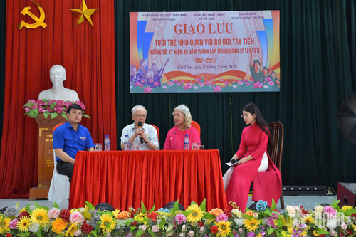 Giao lưu, tọa đàm 'Tuổi trẻ Nho Quan với bộ đội Tây Tiến'