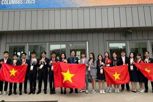 Học sinh Việt Nam đạt thành tích cao tại Hội thi Khoa học kỹ thuật quốc tế 2025