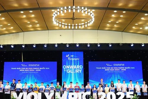 Trao giải Violympic quốc gia năm học 2024 – 2025 cho gần 17.000 học sinh xuất sắc