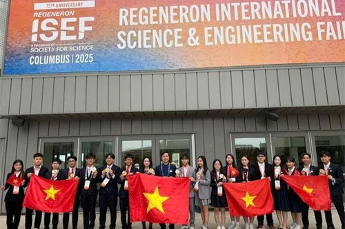 Kỷ lục của học sinh Việt Nam tại Hội thi Khoa học kỹ thuật quốc tế 2025
