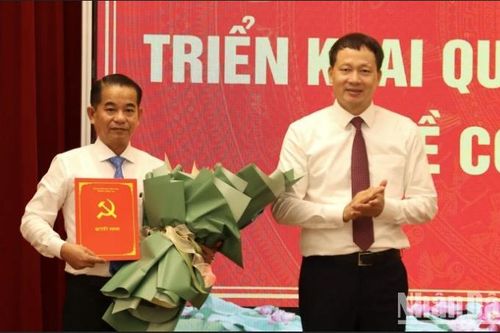 Ban Bí thư Trung ương Đảng chỉ định, chuẩn y nhân sự ở 2 tỉnh