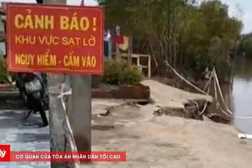 Bạc Liêu: Lại xuất hiện tình trạng sạt lở kênh 30/4
