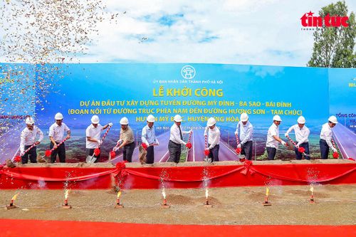 Hà Nội khởi công tuyến đường kết nối 'tam giác vàng' du lịch – kinh tế phía Nam Thủ đô