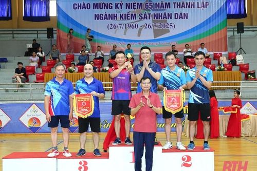 Bế mạc Hội thao ngành Kiểm sát Nhân dân hai cấp tỉnh Thanh Hóa năm 2025