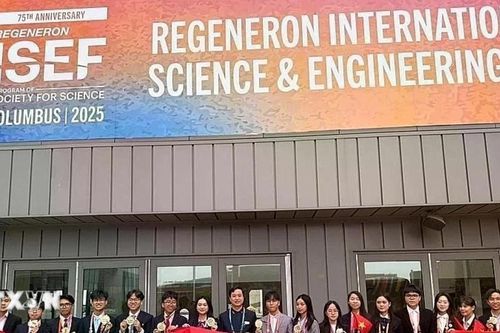 Việt Nam đạt thành tích vượt trội tại Hội thi Khoa học kỹ thuật quốc tế 2025 tại Hoa Kỳ